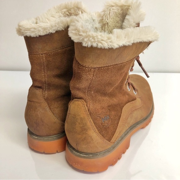 Helly Hansen Genuine Leather Brown Waterproof Outdoor Winter Boots. Women  7.5 - Picture 6 of 15